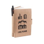 Notes eko z długopisem - Ikony Poznania